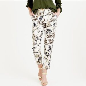 J. Crew 100% linen Ankle Cropped Pants